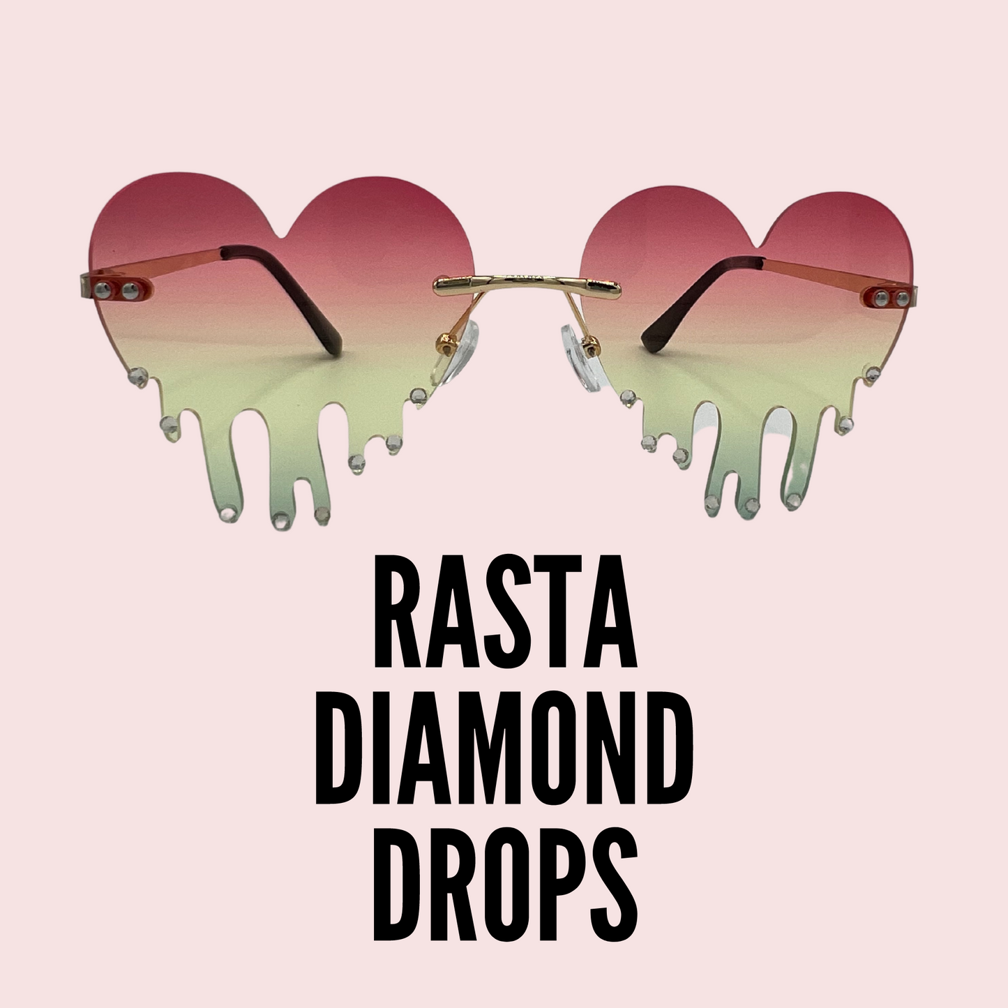 Rasta Diamond Drops