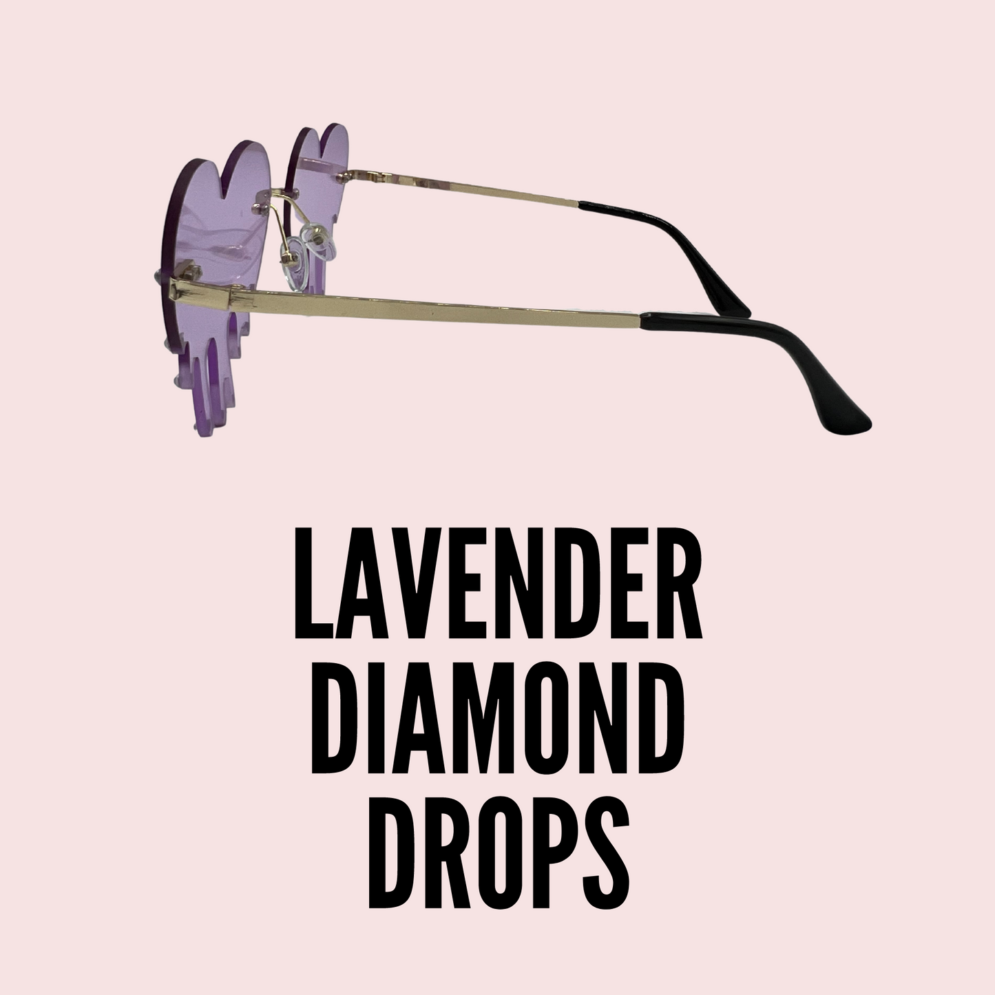 Lavender Diamond Drops